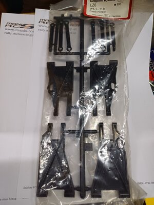 LZ6 Kyosho Plastic Parts D