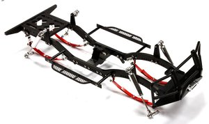 Leaf Spring Type Ladder Frame Chassis Assembly for 1/10 Type D90 Off-Road Scaler C25152SILVER