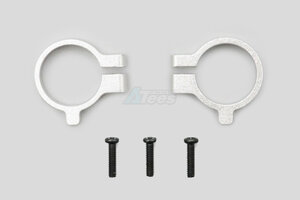 MCT-VO1 Orlandoo Hunter Model Track Limiter Rings for Plastic Rear Axle Silver