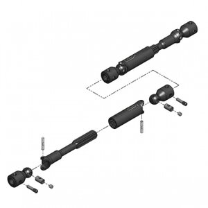 MIP18250 MIP HD DRIVELINE TRAXXAS TRX-4 BRONCO