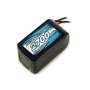 MM-MLI-RH2700FD - Muchmore IMPACT Li-Po Battery 2700mAh/7.4V 4C Hmp Size for Receiver