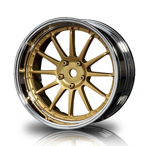 MST102090GD MST Drift Felge 21 Silber-Gold Offset verstellbar (4)