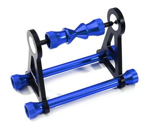 Magnetic Type Tire Balancer for RC (4mm Shaft Size, Tire 100mm O.D. Max) C28557BLUE