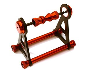 Magnetic Type Tire Balancer for RC (5mm Shaft Size, Tire 148mm O.D. Max) C28558RED