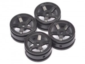 OL-GA0001-B Orlandoo Hunter Model 5 Spoke Wheel A 4 Pcs For OH35P01 OH35A01 Black for Orlandoo Hunter Jeep Rubicon