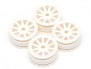 OL-GA0003W Orlandoo Hunter Model 10 Spoke Wheel 4 Pcs For OH35P01 OH35A01 White for Orlandoo Hunter Jeep Rubicon