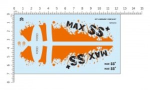 OL/WP0010 - Orlandoo Hunter Model Decal Water Sticker (Orange) for OH32P02