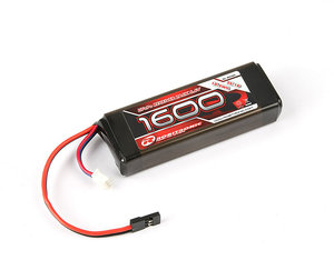 R05205 - LiFe 6,6V, 1600mAh, 2/3A Straight, Empfängerpack (EH) - ROBITRONIC