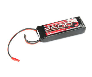 R05206 - LiPo 7,4V, 2600mAh, 2/3A Straight, Empfängerpack (EH) - ROBITRONIC