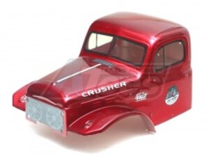 R86337-1 RGT PC Body - Red (Clear Window) for Crusher