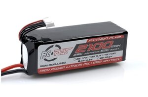 RC-A25-2100-5S1P RC Plus - Li-Po Akku - Python Plus 25-30C - 2100 mAh - 5S1P - 18,5V - Deans Stecker