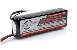 RC-A25-2500-5S1P RC Plus - Li-Po Akku - Python Plus 25-30C - 2500 mAh - 5S1P - 18,5V - Deans Stecker