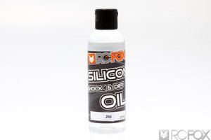 RCF20002 - Dämpferöl / Difföl 100% Silikon 200cps - 100ml - RCFOX