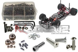 RCZCRC007 CRC Racing Gen X 10 Stainless Steel Screw Kit RCscrewz