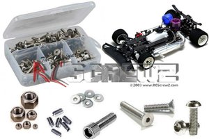 RCZMUG019 Mugen Seiki MRX5 1/8 Onroad Stainless Steel Screw Kit RCscrewz