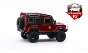 RGT-136240V2-R RGT 1/24 4WD Defender Crawler RTR Red ADVENTURER