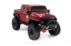 RGT-EX86100JC-2 RGT 1/10 Defier Electric Off-road Pickup Truck RTR Red Rock Cruise