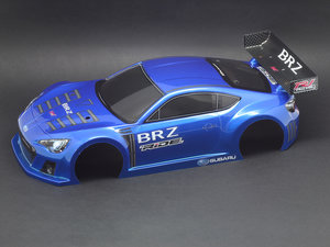 RI-27029 Ride SUBARU BRZ Race Concept bodyshell for M-Chassis Pre-printed BLUE