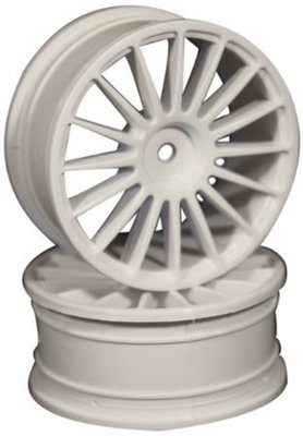 RI-RH-105 - Ride 16 Spoke Nylon Wheel Set - White