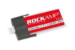 RK0230A1S ROCKAMP mCP X 230mAh 1S zero.G 25C Lipo Akku