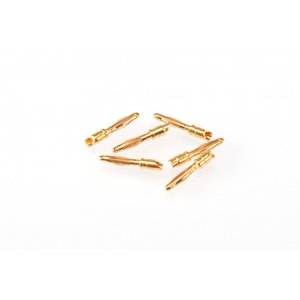 RP-0180 - RUDDOG 2mm Gold Plug Male (6pcs)