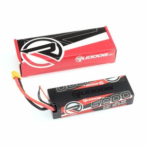 RP-0410 RUDDOG 5200mAh 50C 7.4V LiPo Stick Pack Battery with XT60 Plug