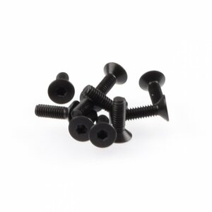 RP-0533 RUDDOG M2.5x8mm Flat Head Screws (10pcs)