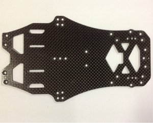 RR12V2-08 / RR12V2 Main Chassis Plate