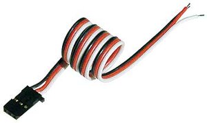 RS550 Servo Kabel mit Futaba Stecker - Robitronic