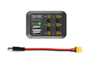 SK600114-02 - Verteilerbox mit DC Stecker - SKY RC
