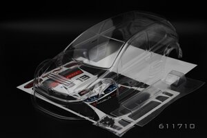 SNRC 128401 / 611710 1/10 RCAccessories DT2 PULL CAR SHELL PC 195x260mm