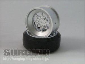 SURSDW-5501 - Techno Racing Felgen 1:10 Offset 5mm silber