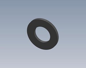 Scheibe 3x6x0,5mm 900009