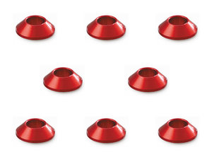 Square SGE-108R 3mm Alu-Senkkopfspacer Rot