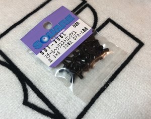 Square SST-306L M3x6mm Stahl Senkkopf Schrauben (30 Stück)