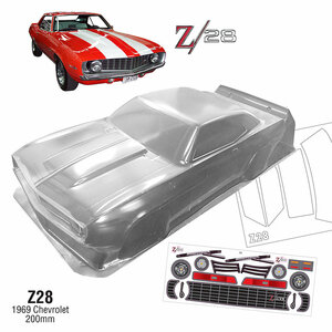 TC-BO1969 Team C Z28 1969 (200mm) Body mit Sticker