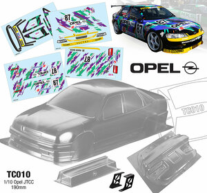 TC010HKS 1/10 Opel JTCC, 190mm