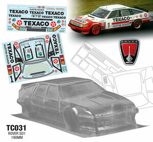 TC031TEXACO 1/10 Rover SD1 TEAM C