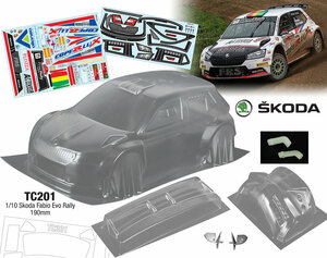 TC201 1/10 Skoda Fabio Evo Rally (190mm)