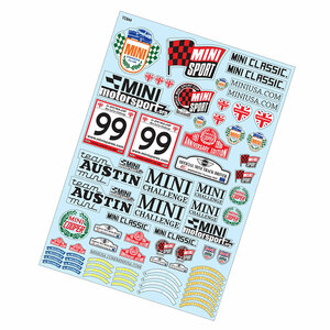 TC944 1/10 MINI Sticker, A4