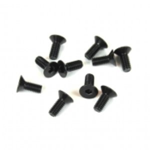 TKR1344 Tekno M4x12mm Flat Head Screws - TEKNO RACING PARTS