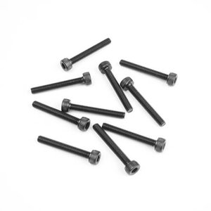 TKR1534 – TEKNO RC M3X22MM CAP HEAD SCREWS (BLACK) - TEKNO RACING PARTS