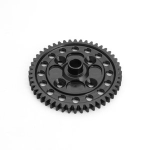 TKR5415C – Spur Gear (48t, steel, CNC, lightened) - TEKNO RACING PARTS