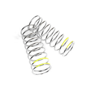 TKR6105 - Tekno RC LF Shock Spring Set (front, 1.6x9.75, 4.44lb/in, 57mm, yellow)