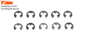 TM116227 E-clip - 2.0mm - Team Magic