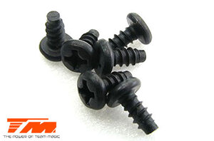 TM116306BDCR Rundkopf - selbstschneidend - 3 x 6mm (6 Stk.)