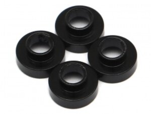 TRC/302442BK Team Raffee Co. Aluminum Servo Washer (4) 3x7.5mm Black