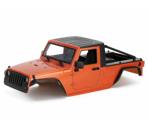 TRC/302891OR WRANGLER PICKUP HARD BODY FOR 1/10 CRAWLER 313MM ORANGE