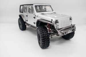 TRC/JDM-168GR Team Raffee Co. JDM 1/10 Full Metal 4x4 Scaled Crawler Kit Grey