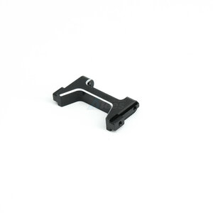 TRX4M038A Traxxas Aluminium Front Bumper Mount 1pc Black for TRX-4M